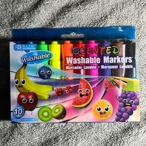 Bazic products, Scented Washable Markers….